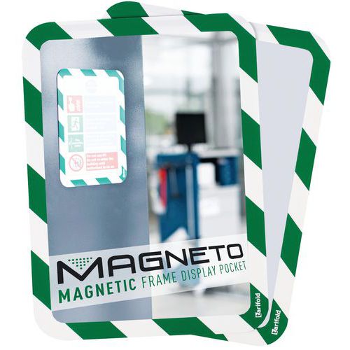 Veiligheidsmap met kader - magnetisch A4