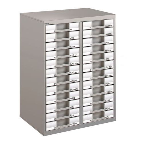 Module double - Hauteur 78 cm - 24 tiroirs Module double - Hauteur 78 cm - 24 tiroirs
