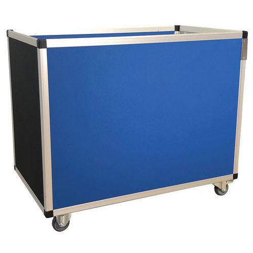 Bakwagen met constant niveau Beeplast - Capaciteit 50 tot 100kg - Fimm