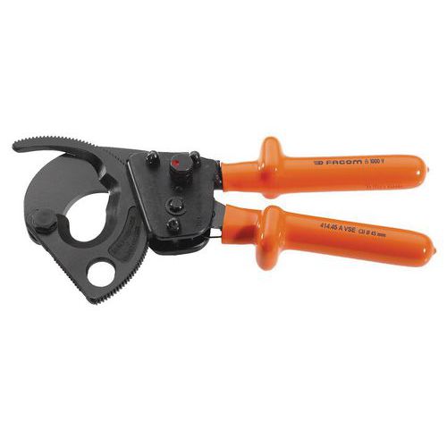 Kabelkniptang met ratel - geïsoleerd tot 1000 Volt - VSE-serie