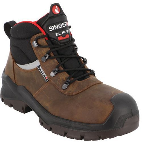 Chaussures de sécurité tige cuir Nubuck hydrofuge S3 SRC - Singer