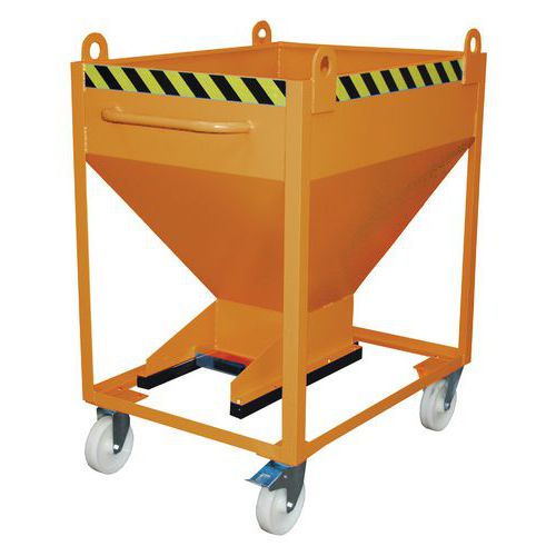 Silocontainer - SG-D/SRE-D - Op sokkel of wieltjes - 375 l