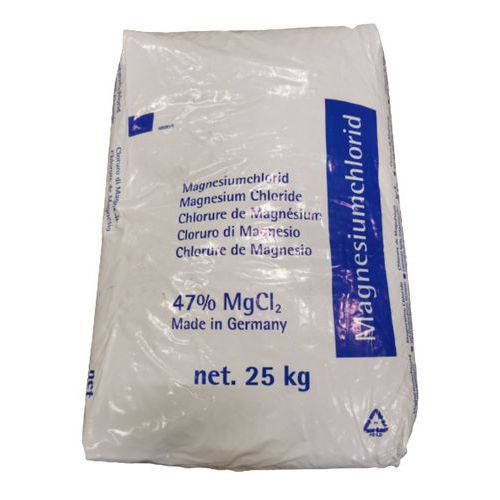 Strooizout magnesiumchloride - zak van 25 kg