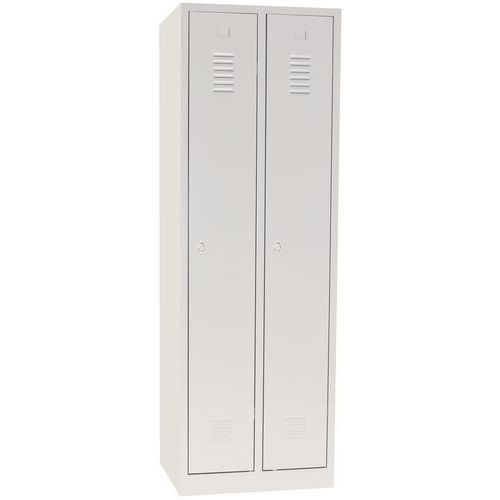 Vestiaire industrie propre - 1 à 4 colonnes - Sur socle - Manutan Expert