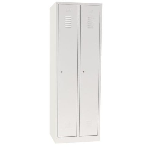 Garderobekast schone industrie - 1 tot 4 kolommen - op sokkel - Manutan Expert