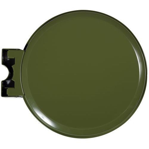 Support sac-poubelle avec couvercle pour l'extérieur - 110 L - Manutan Expert