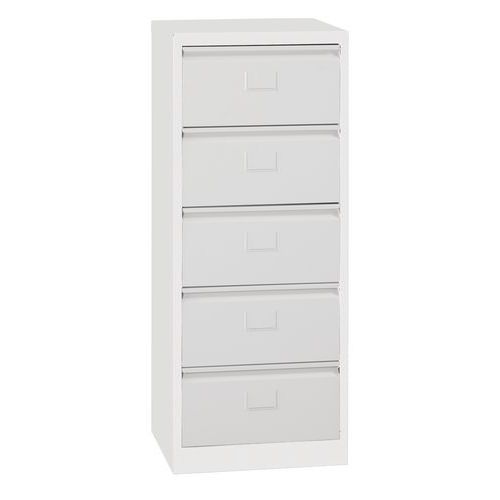 Armoire à dossiers avec rabat - 5 compartiments - Manutan Expert