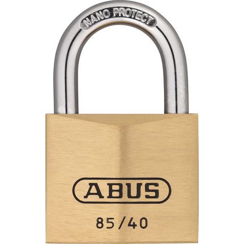 Cadenas de sécurité Abus série 85 pour clé passe - 40mm - varié - 2 clés