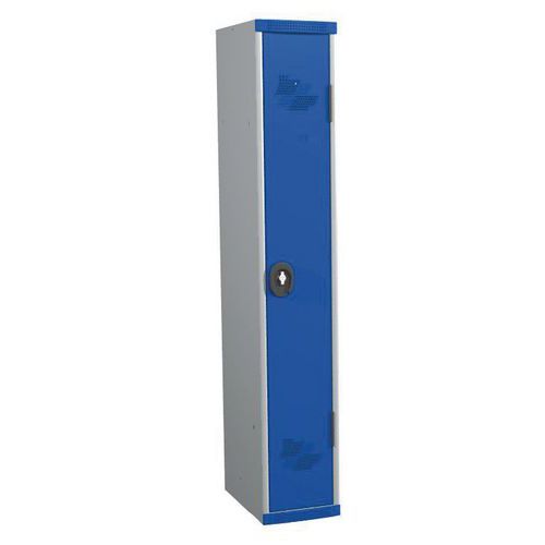 Garderobekast 1 kolom Seamline Optimum® - Breedte 300 mm - op sokkel - Acial