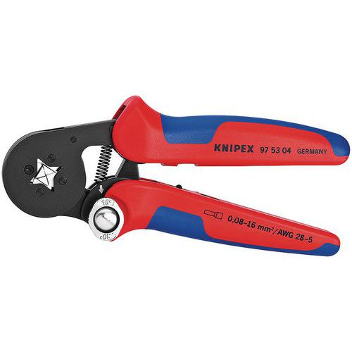 Zelfinstellende krimptang Knipex