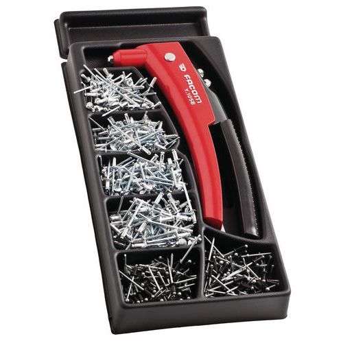 Module klinknageltang met nagels