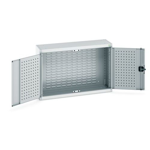 Armoire murale Cubio fond perforé à bacs - Bott