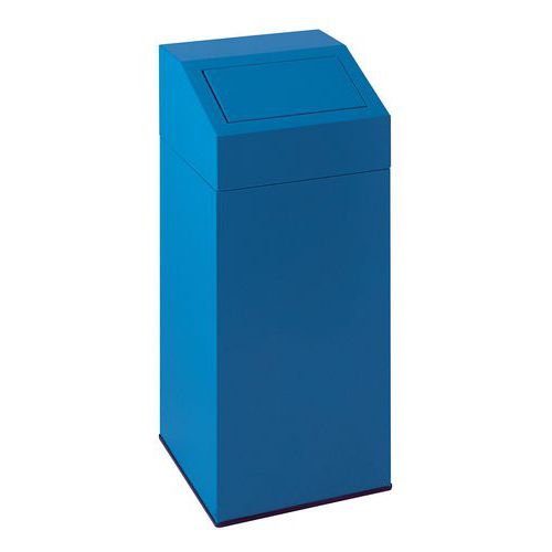 Afvalbak met pushdeksel 45 ltr tot 76 ltr - Vepabins
