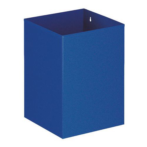 Vierkante papierbak 21 ltr - Vepabins