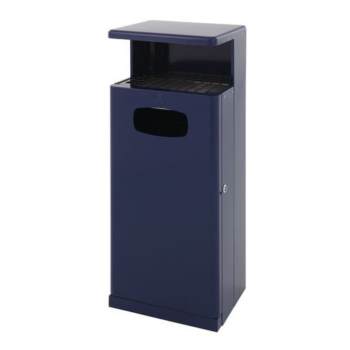 Buitenafvalbak met afdak 55 ltr - Vepabins