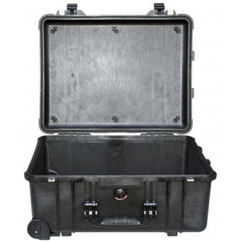 Valise de protection étanche noire Peli Case 1560