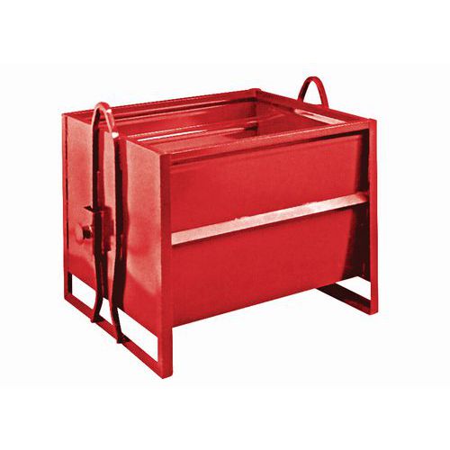 Kiepcontainer - op sokkel - 1000 l