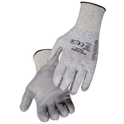Snijbestendige handschoen polyethyleen