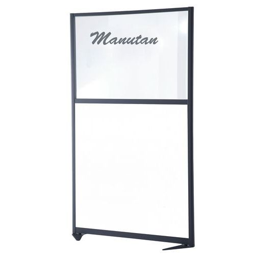 Scheidingswand Trendy - Half magnetisch paneel - Hoogte 150 cm
