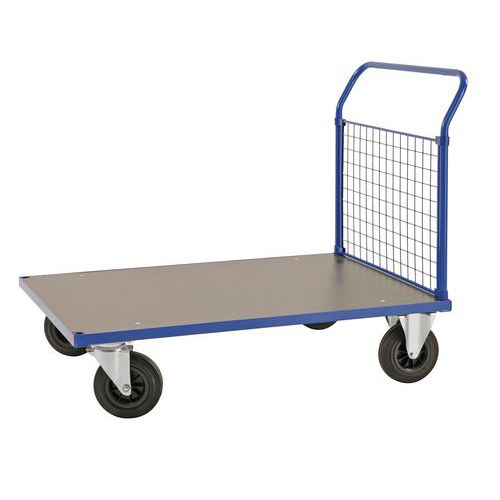 Platformwagen met 1 eindpaneel KM232 B - Kongamek Platformwagen met 1 eindpaneel KM232 B - Kongamek