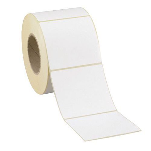 Rol etiketten wit velijnpapier, Model: Op rol, Lengte etiket: 150 mm, Breedte etiket: 105 mm