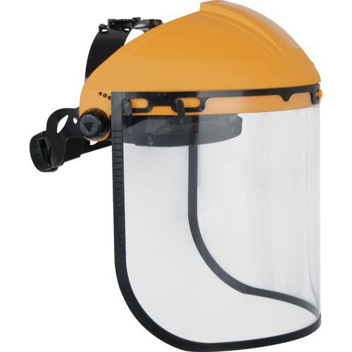 Gelaatsscherm kleurloos polycarbonaat Balbi2