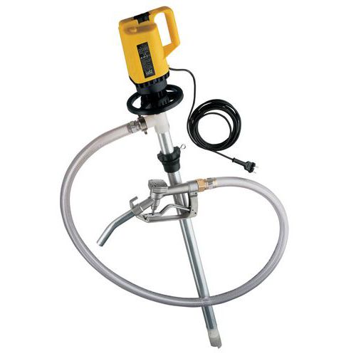 Set vacuümpomp voor vat