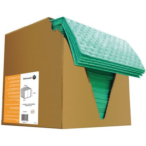 Absorptiemiddelen voor chemische producten CMC - vellen Ikasorb® Absorptiemiddelen voor chemische producten CMC - vellen Ikasorb®