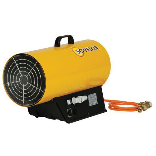 Heteluchtverwarming - op propaangas - draagbaar - automatisch inschakelen - BLP 33E, BLP 53E en BLP 73E