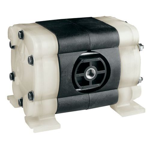 Pneumatische membraanpomp, Max. korrelgrootte: 1.6 mm, Max. stroming: 960 L/u, Vlies materiaal: PTFE