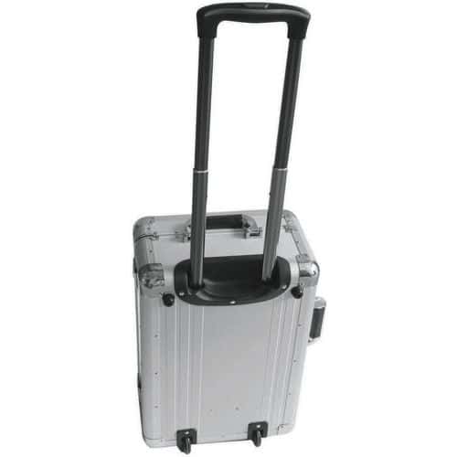Aluminium koffer met voorgesneden schuimrubber - Manutan Expert