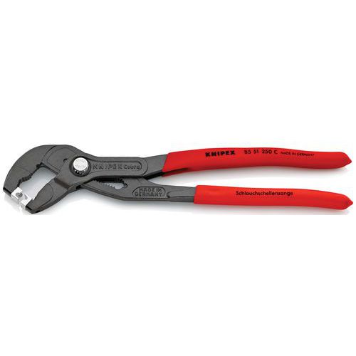 Pince à colliers Click 250mm gainage PVC antidérapant - KNIPEX