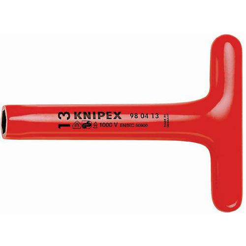 Steeksleutel met T-greep - Knipex
