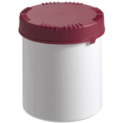 Pot plastique à couvercle vissant Packo
