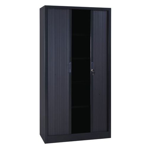 Armoire haute à rideaux en kit - Largeur 120 cm - Manutan Expert