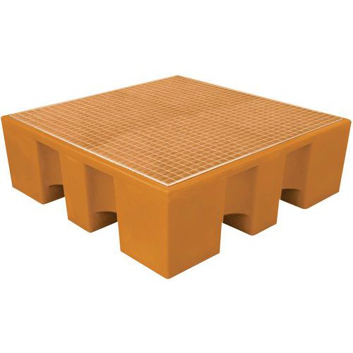 Opvangpallet - Opvangcapaciteit 450 L - Manutan Expert Opvangpallet - Opvangcapaciteit 450 L - Manutan Expert