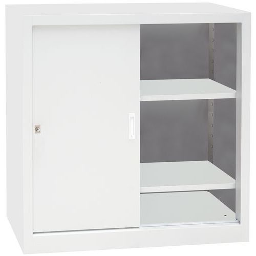 Lage schuifdeurkasten CH - Breedte 100 cm - Manutan Expert Lage schuifdeurkasten CH - Breedte 100 cm - Manutan Expert