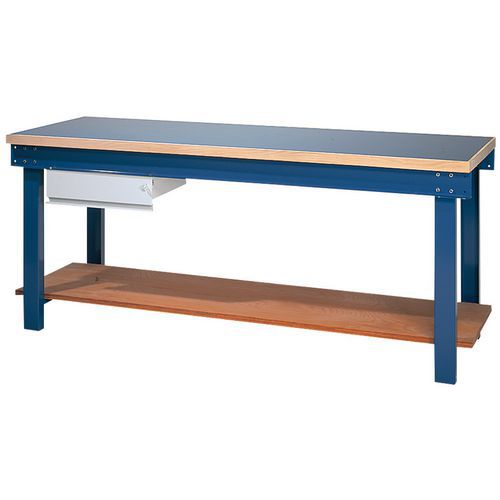 Werkbank 201 met formica toplaag Werkbank 201 met formica toplaag