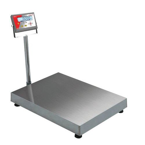 Balances de réception à colonne - Portée 60 kg