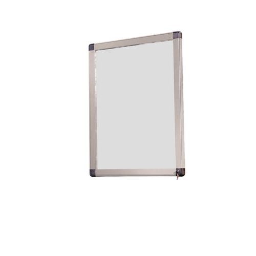 Buitenvitrine Antares Italiaans - Aluminium achterwand - Deur van veiligheidsglas