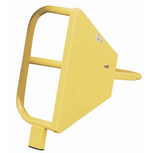 Wielblok tegen diefstal, Model: Bestelwagen, Lengte: 700 mm, Breedte: 320 mm, Hoogte: 350 mm