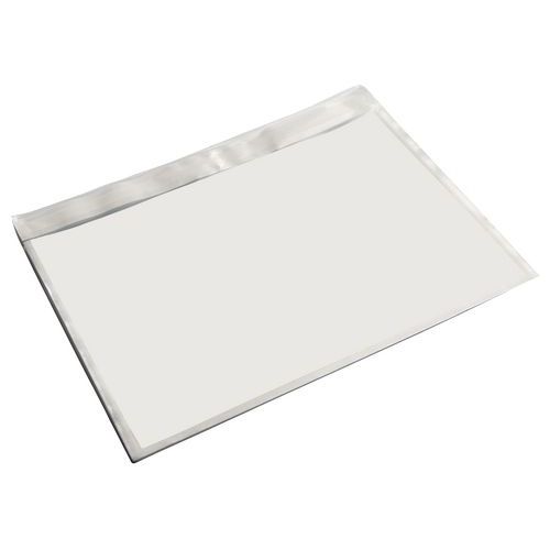 Documentenhoes, Nuttige breedte: 228 mm, Nuttige hoogte: 120 mm, Dikte: 30 µm, Kleur: Transparant