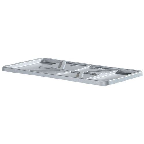 Couvercle pour caisse-palette 280 à 550 L - Manutan Expert