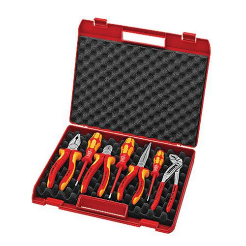 Coffret à outils 7 outils pour installateurs électriques _ 00 21 15