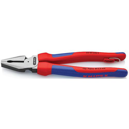 Kracht-Kombitang zwart geatramenteerd 225 mm _ 02 02 225 T