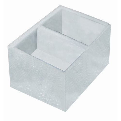 Plaat schuim, Dikte: 25 mm, Materiaal: Polyethyleen, Breedte: 300 mm, Lengte: 400 mm, Model: Klassiek