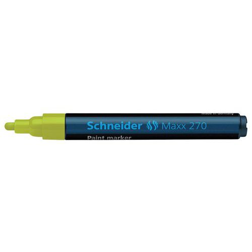 Lakmarker Schneider Maxx 270 - Ronde punt