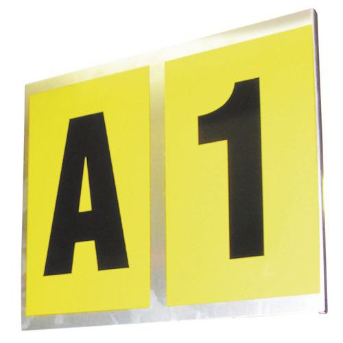 Panneau d'identification - Auto-adhésif ou Magnétique - Manutan Expert