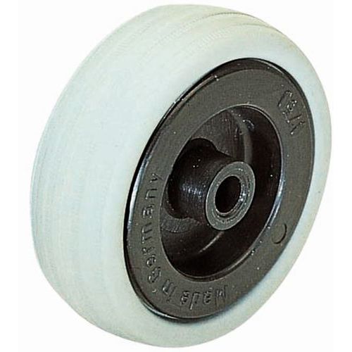 Roue - Charge 40 à 110 kg - Moyeu lisse