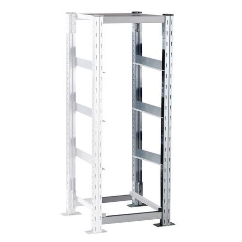 Rayonnage bacs norme Europe Combi-Flex - Manorga